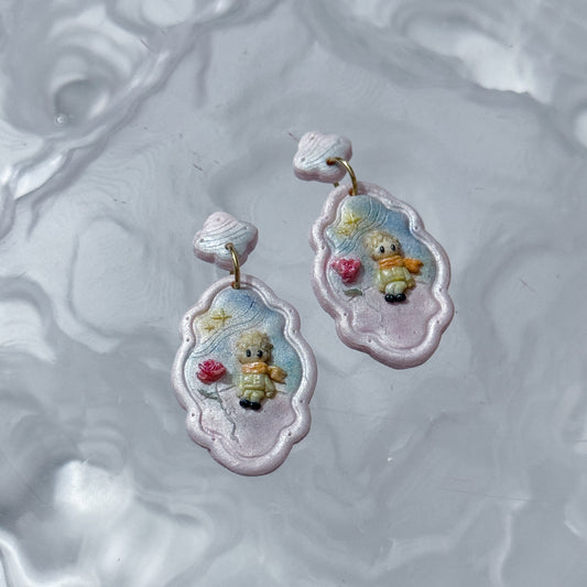 Le Petit Prince Pendant Earrings (Premium pre-order)
