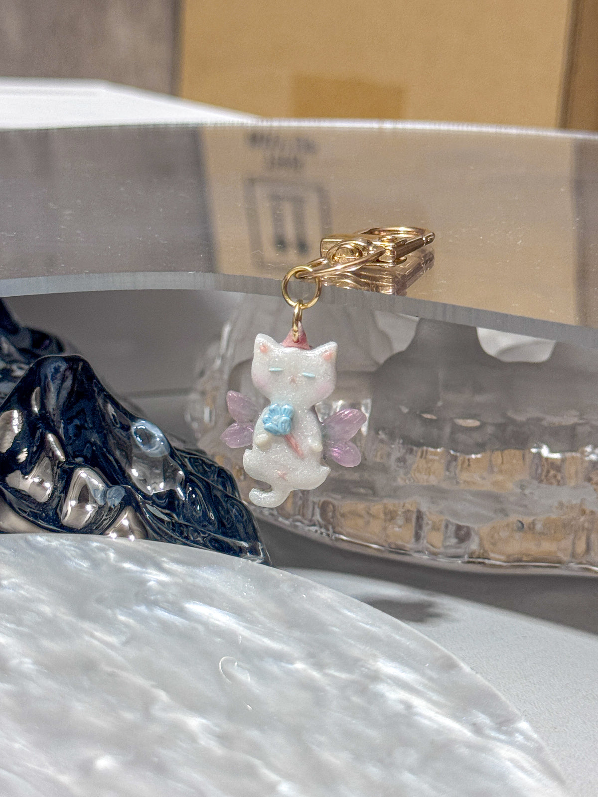 Whimsy Fairy Cat Charm
