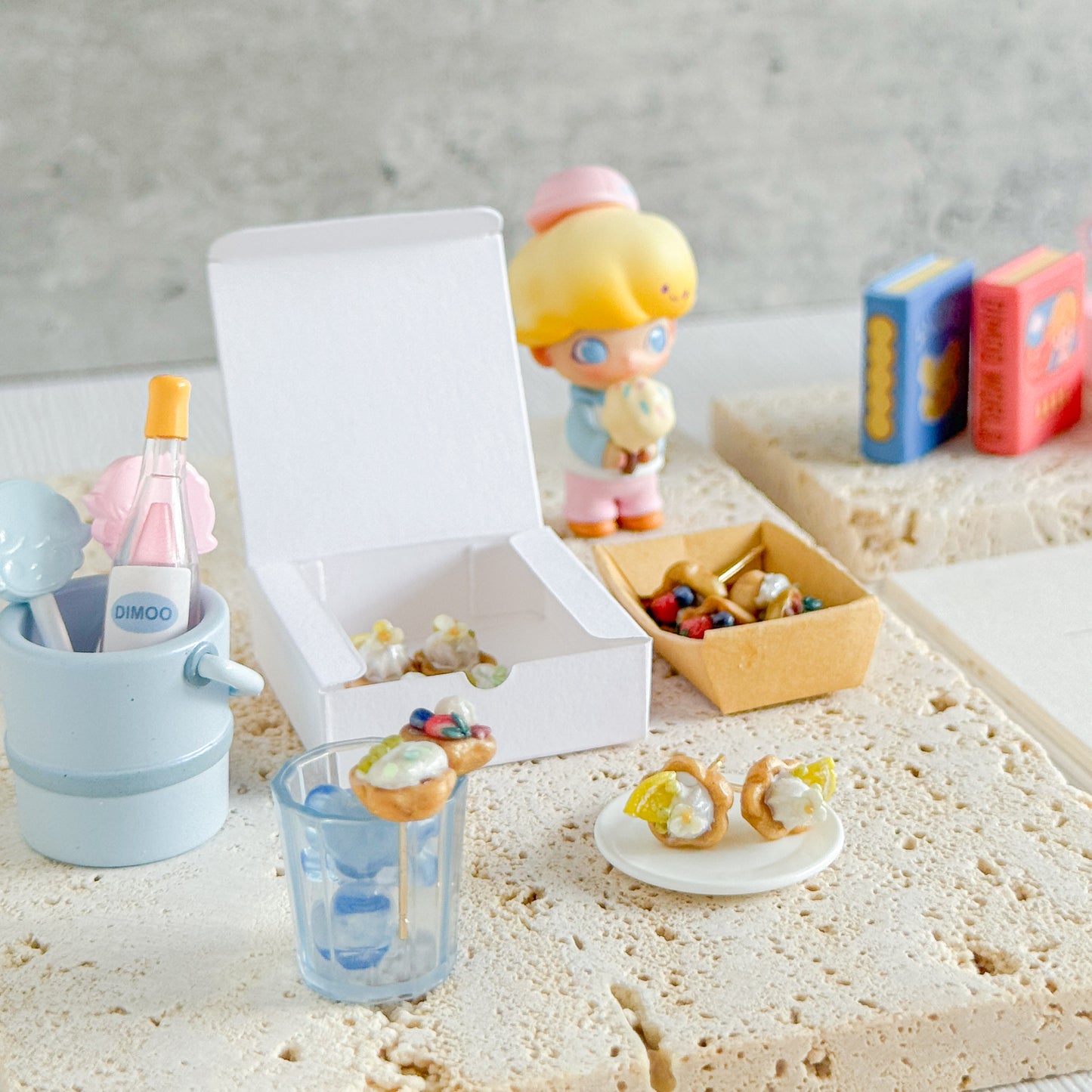 Lemon Meringue Tart Stud Earrings