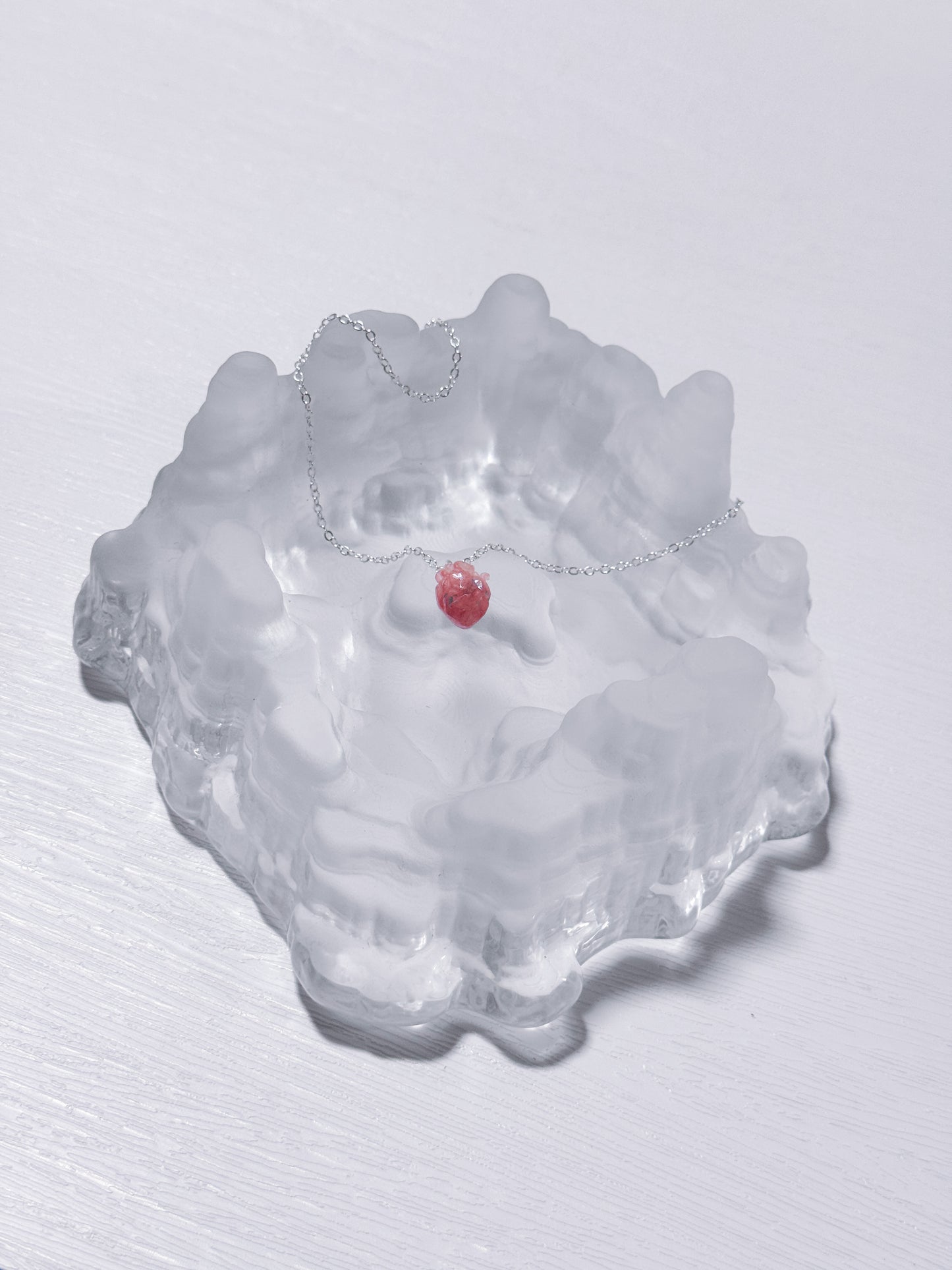 Victoria Heart Necklace [Fine Rose]