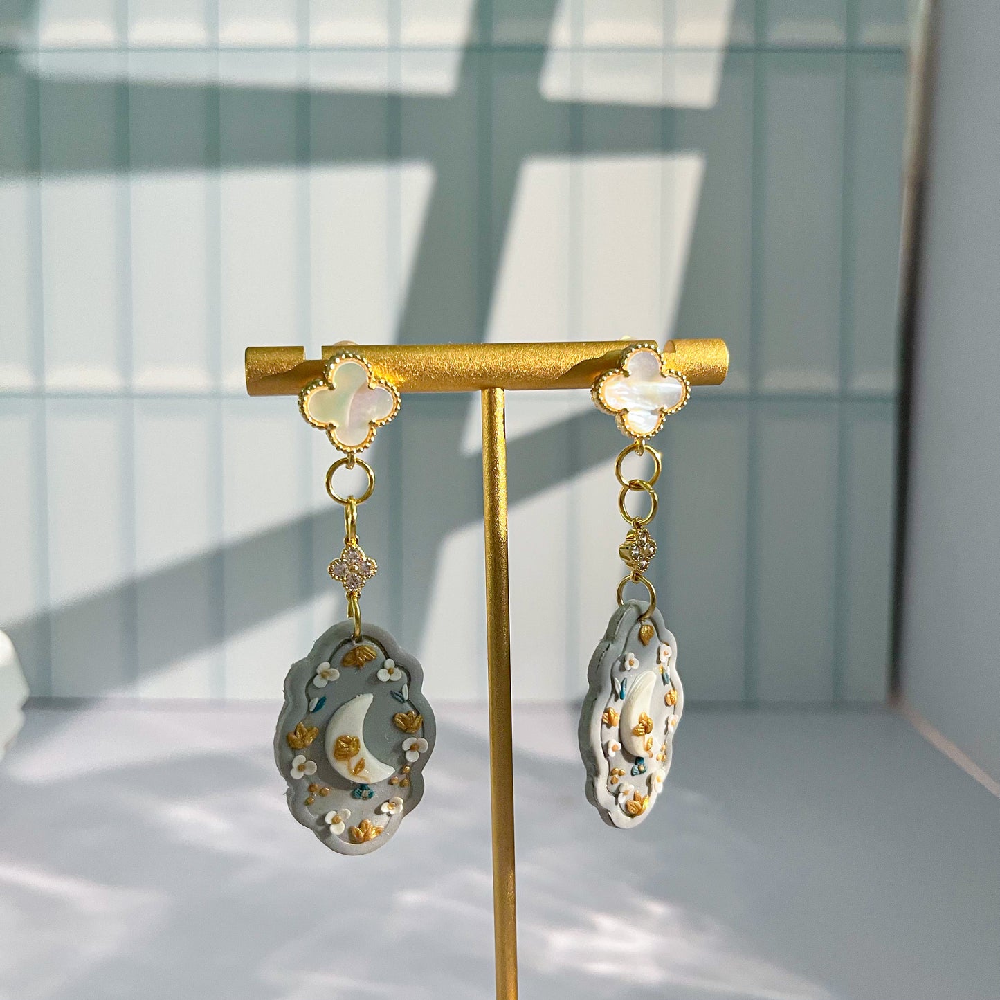 Rae Rising Moon Earrings