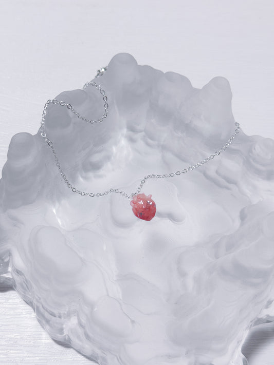 Victoria Heart Necklace [Fine Rose]