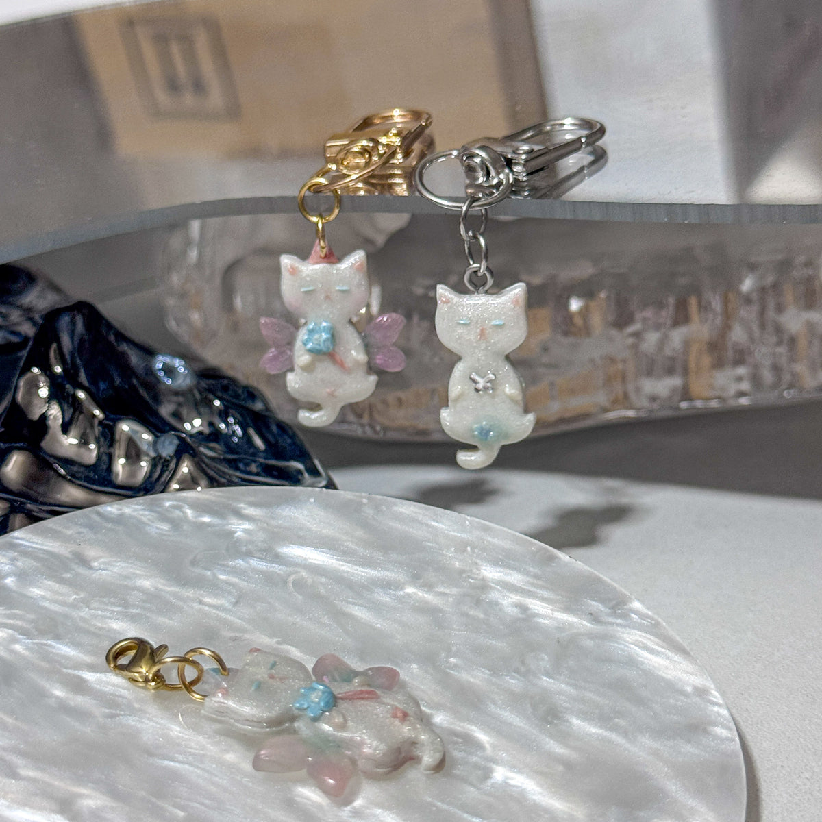 Whimsy Fairy Cat Charm
