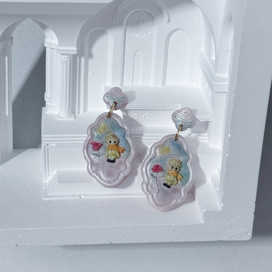 Le Petit Prince Pendant Earrings (Premium pre-order)