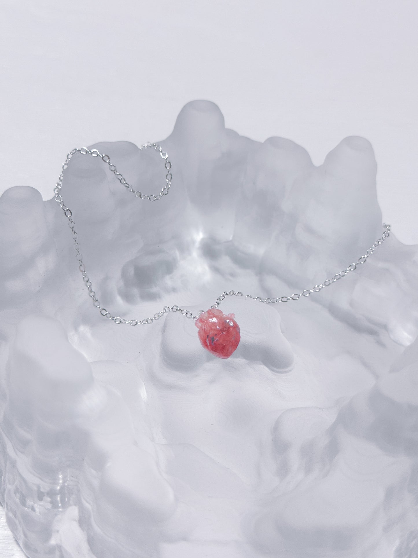 Victoria Heart Necklace [Fine Rose]
