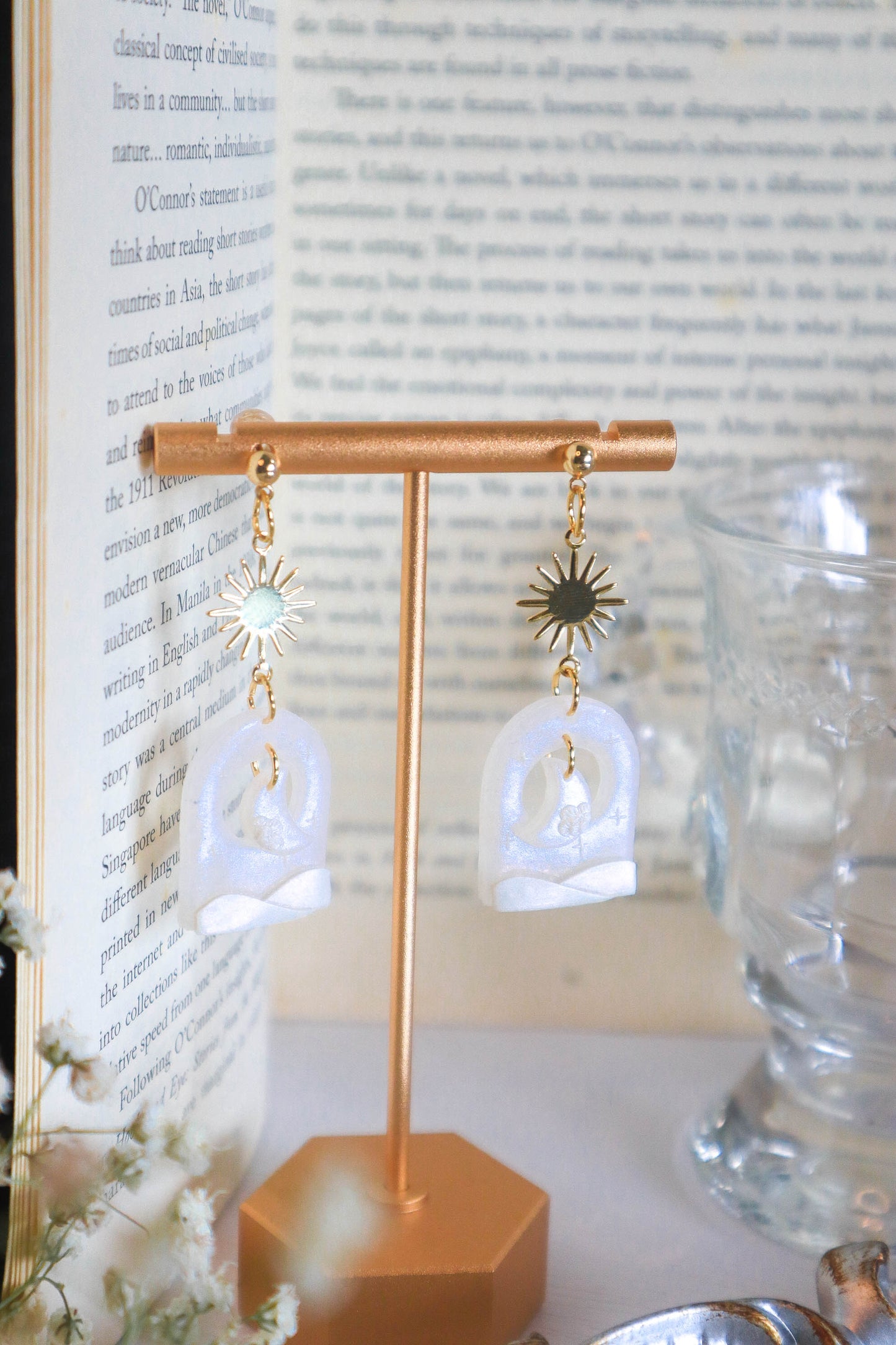 Elara Moon Drip Earrings - Charlotte's Outré