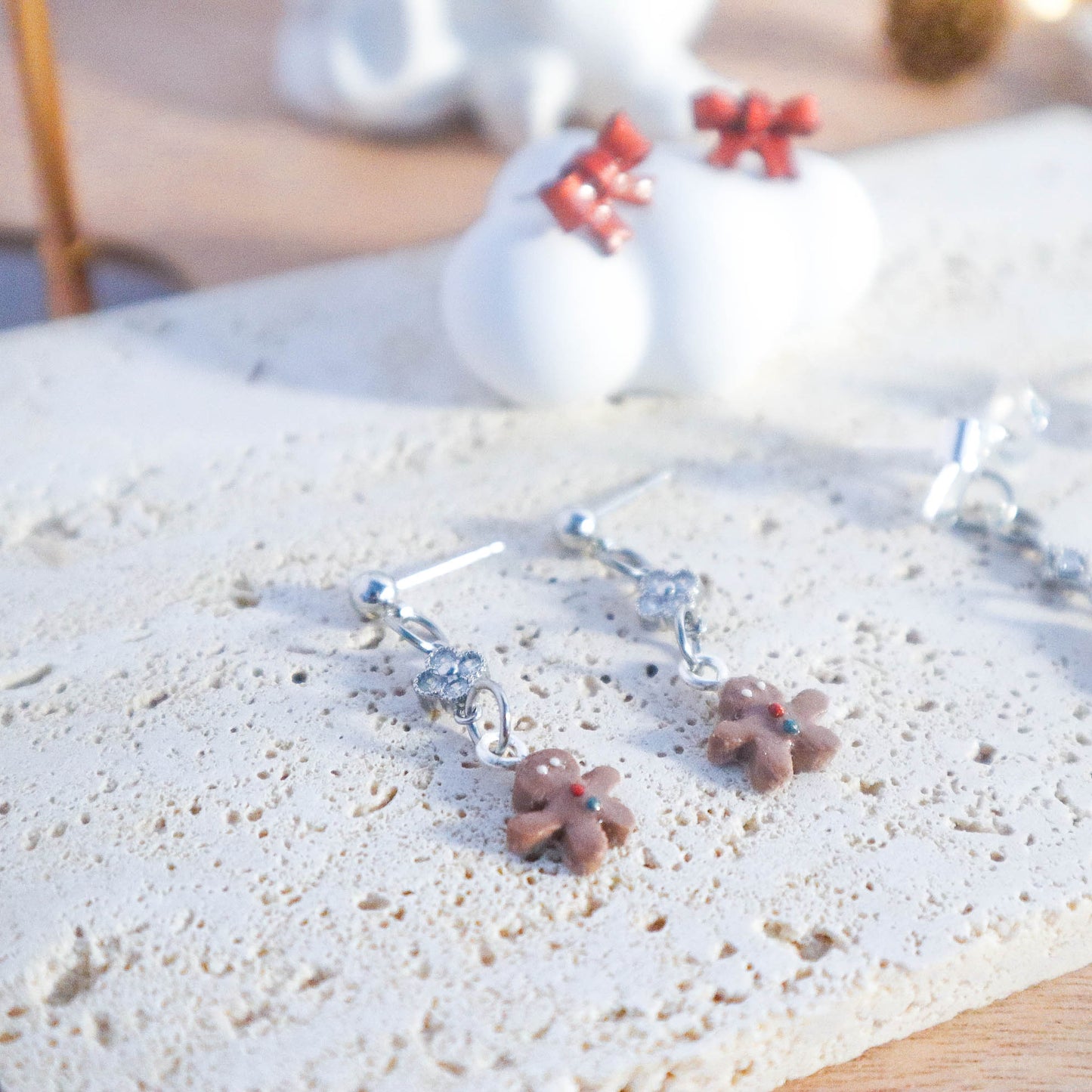 Gingerbread Winter Wonders Earrings