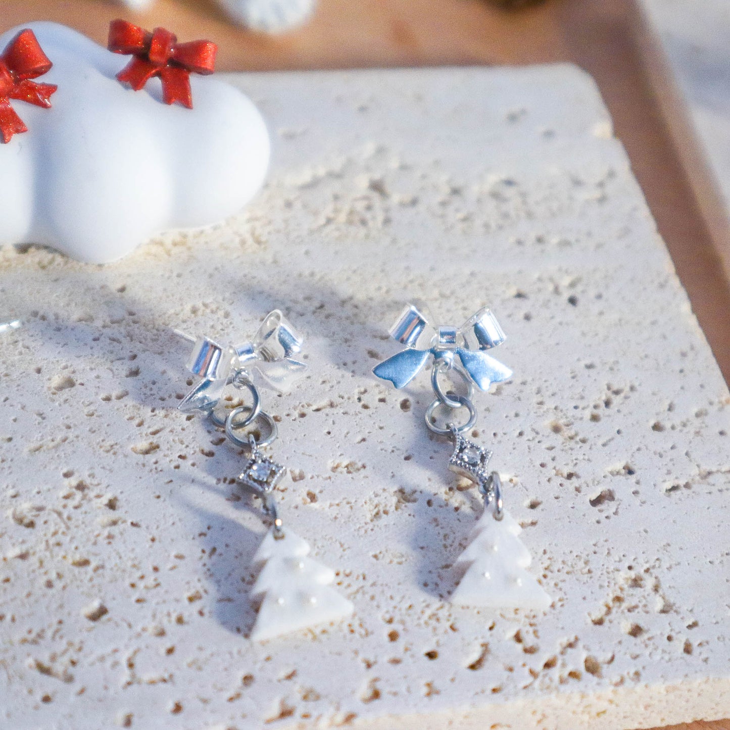 Glacial Pine Winter Wonders Earrings